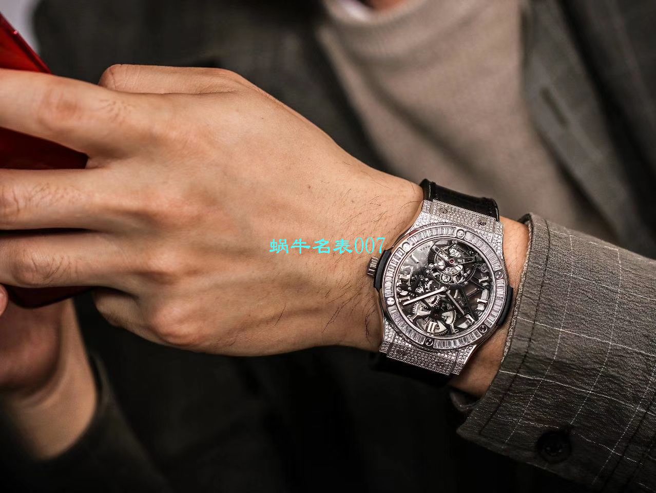JB Factory  hublot 经典融合 Tourbillon  Replica Copy 表505 OX 0180 LR 0904，505.OX.0180.LR.1904，505.OX.0180.LR，505.TX.0170.LR wrist watches  / YUB077