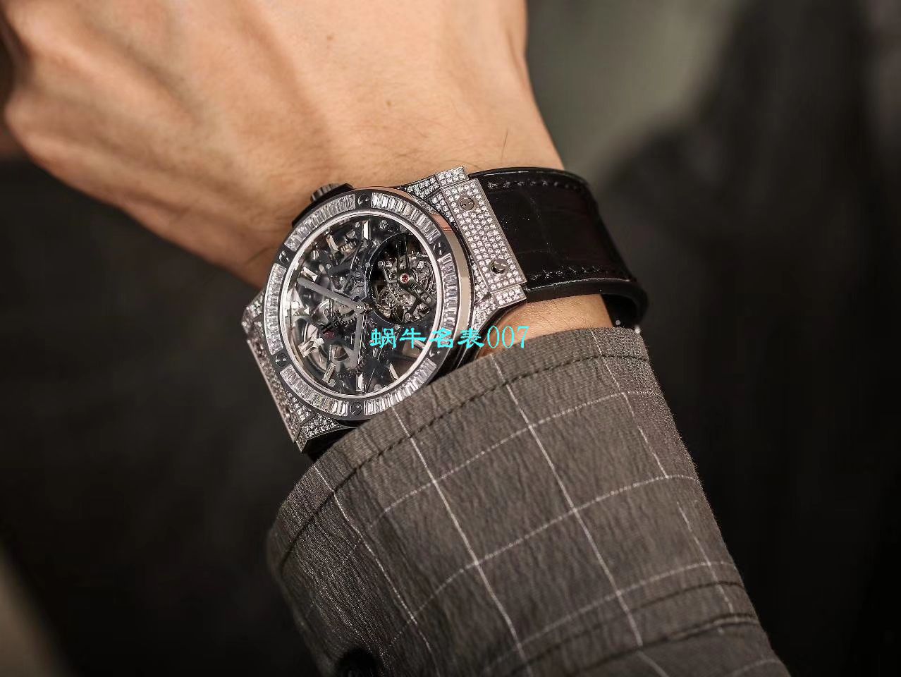 JB Factory  hublot 经典融合 Tourbillon  Replica Copy 表505 OX 0180 LR 0904，505.OX.0180.LR.1904，505.OX.0180.LR，505.TX.0170.LR wrist watches  / YUB077