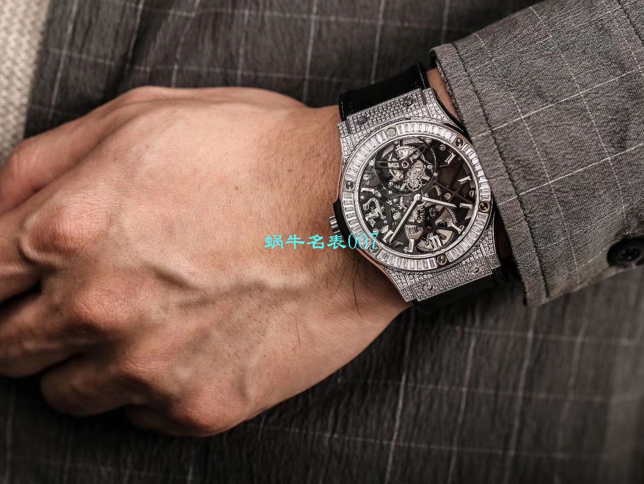 JB Factory  hublot 经典融合 Tourbillon  Replica Copy 表505 OX 0180 LR 0904，505.OX.0180.LR.1904，505.OX.0180.LR，505.TX.0170.LR wrist watches  / YUB077