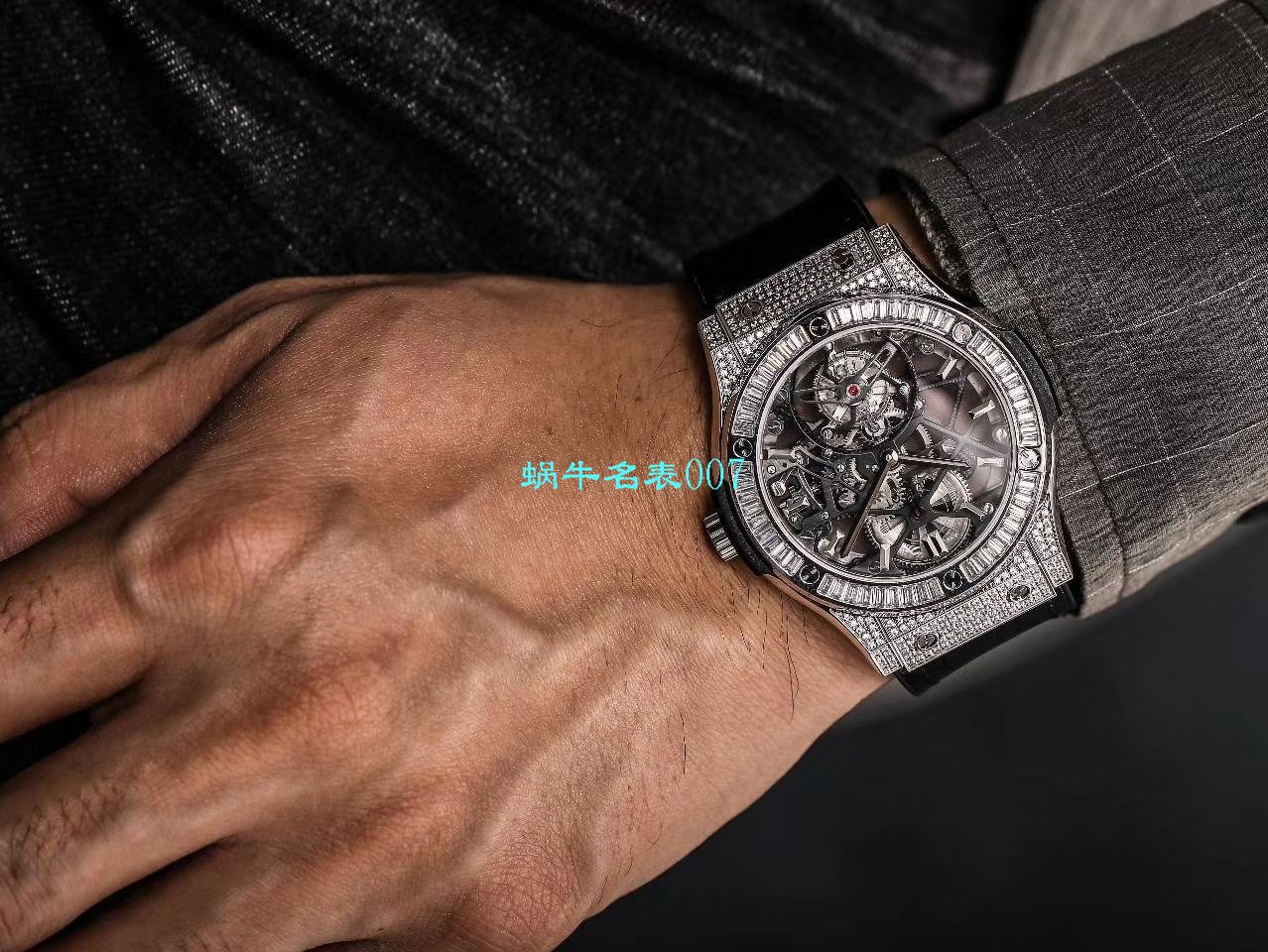 JB Factory  hublot 经典融合 Tourbillon  Replica Copy 表505 OX 0180 LR 0904，505.OX.0180.LR.1904，505.OX.0180.LR，505.TX.0170.LR wrist watches  / YUB077