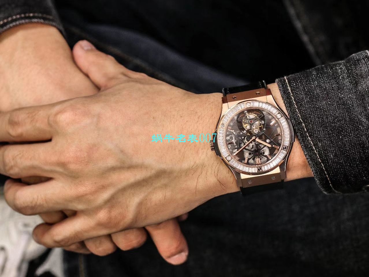 JB Factory  hublot 经典融合 Tourbillon  Replica Copy 表505 OX 0180 LR 0904，505.OX.0180.LR.1904，505.OX.0180.LR，505.TX.0170.LR wrist watches  / YUB077