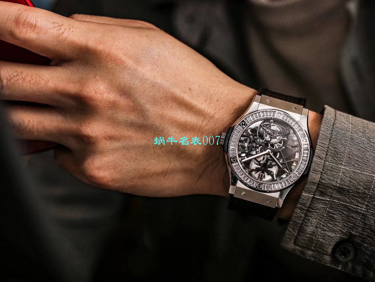 JB Factory  hublot 经典融合 Tourbillon  Replica Copy 表505 OX 0180 LR 0904，505.OX.0180.LR.1904，505.OX.0180.LR，505.TX.0170.LR wrist watches  / YUB077