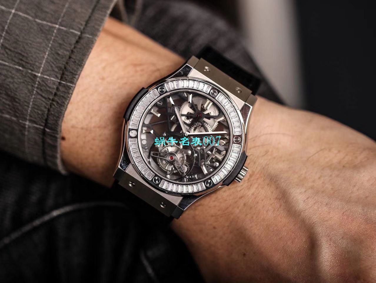 JB Factory  hublot 经典融合 Tourbillon  Replica Copy 表505 OX 0180 LR 0904，505.OX.0180.LR.1904，505.OX.0180.LR，505.TX.0170.LR wrist watches  / YUB077