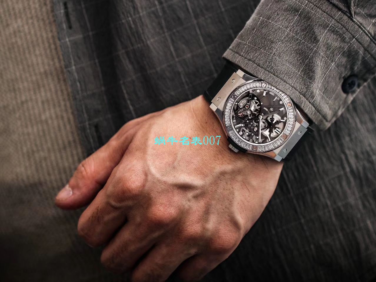 JB Factory  hublot 经典融合 Tourbillon  Replica Copy 表505 OX 0180 LR 0904，505.OX.0180.LR.1904，505.OX.0180.LR，505.TX.0170.LR wrist watches  / YUB077