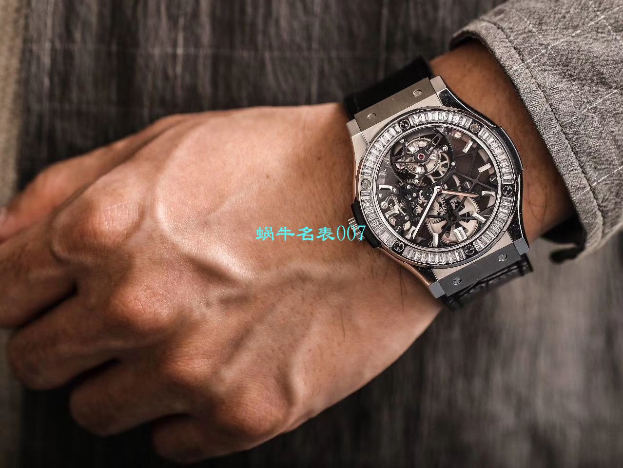JB Factory  hublot 经典融合 Tourbillon  Replica Copy 表505 OX 0180 LR 0904，505.OX.0180.LR.1904，505.OX.0180.LR，505.TX.0170.LR wrist watches  / YUB077
