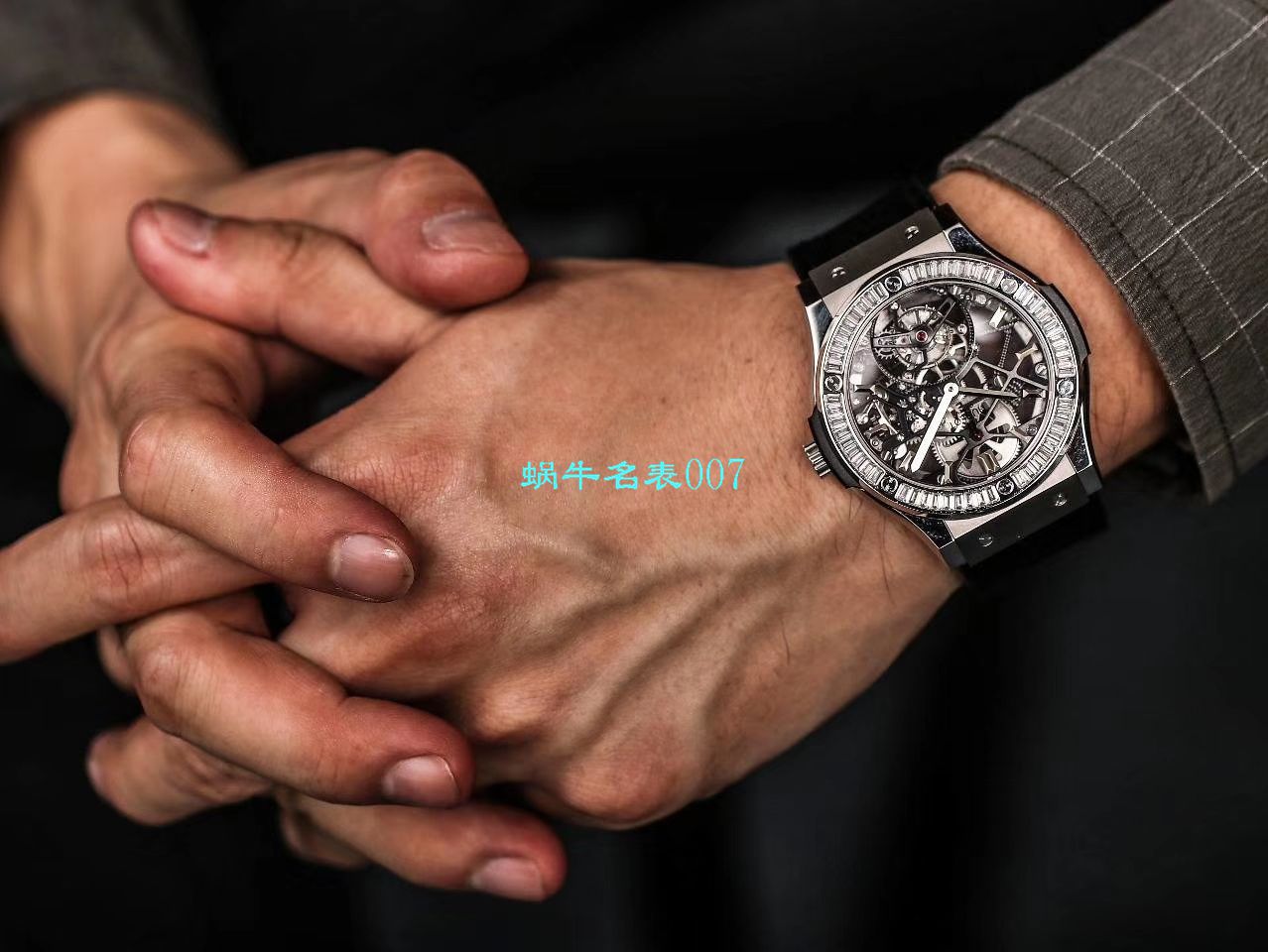 JB Factory  hublot 经典融合 Tourbillon  Replica Copy 表505 OX 0180 LR 0904，505.OX.0180.LR.1904，505.OX.0180.LR，505.TX.0170.LR wrist watches  / YUB077