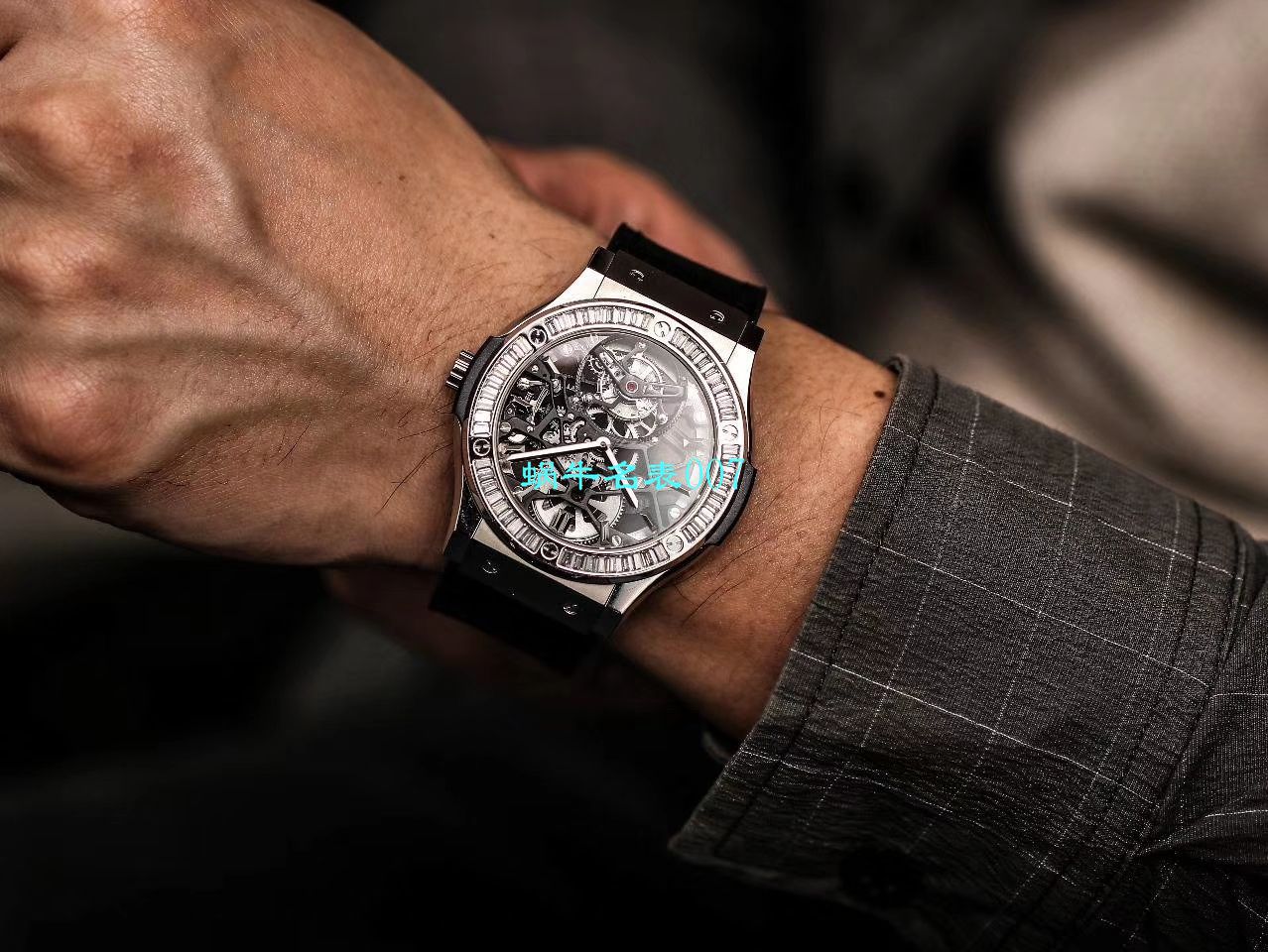 JB Factory  hublot 经典融合 Tourbillon  Replica Copy 表505 OX 0180 LR 0904，505.OX.0180.LR.1904，505.OX.0180.LR，505.TX.0170.LR wrist watches  / YUB077