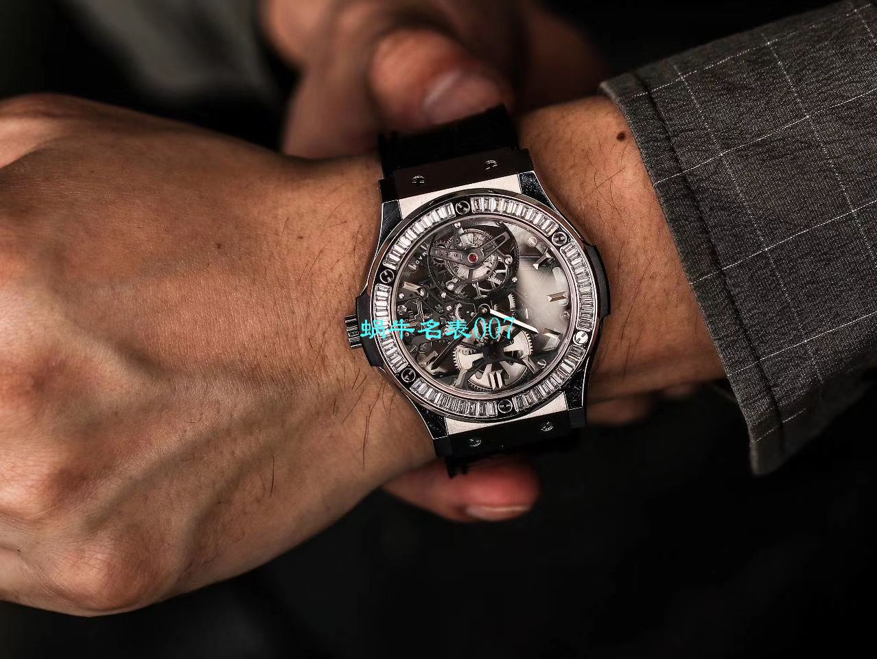JB Factory  hublot 经典融合 Tourbillon  Replica Copy 表505 OX 0180 LR 0904，505.OX.0180.LR.1904，505.OX.0180.LR，505.TX.0170.LR wrist watches  / YUB077