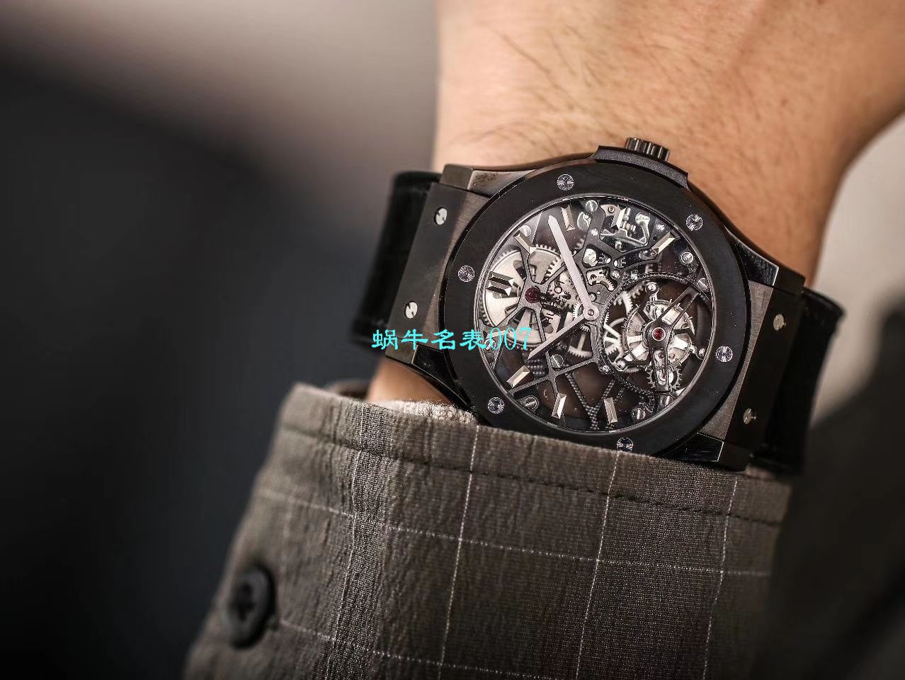JB Factory  hublot 经典融合 Tourbillon  Replica Copy 表505 OX 0180 LR 0904，505.OX.0180.LR.1904，505.OX.0180.LR，505.TX.0170.LR wrist watches  / YUB077
