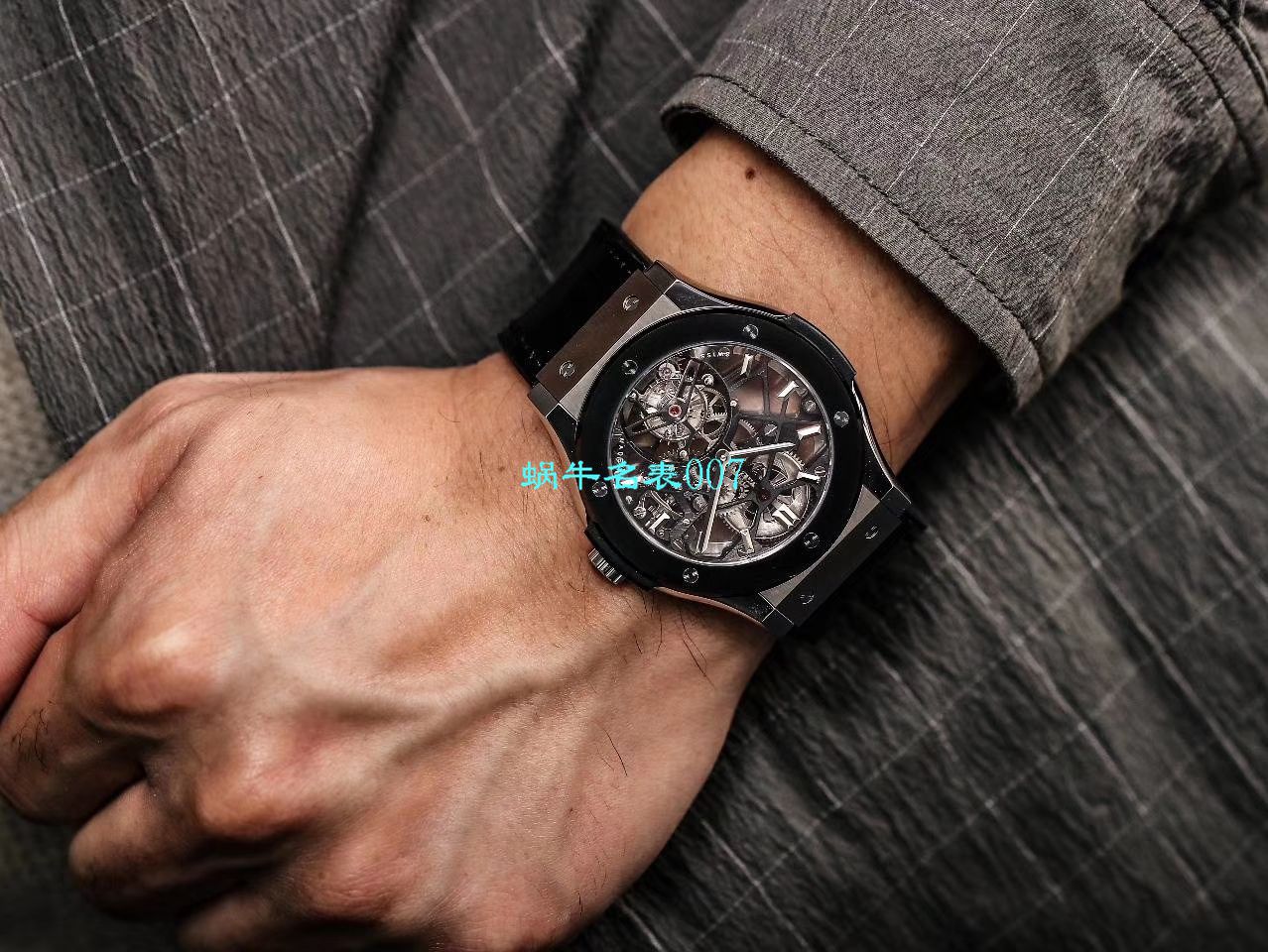 JB Factory  hublot 经典融合 Tourbillon  Replica Copy 表505 OX 0180 LR 0904，505.OX.0180.LR.1904，505.OX.0180.LR，505.TX.0170.LR wrist watches  / YUB077