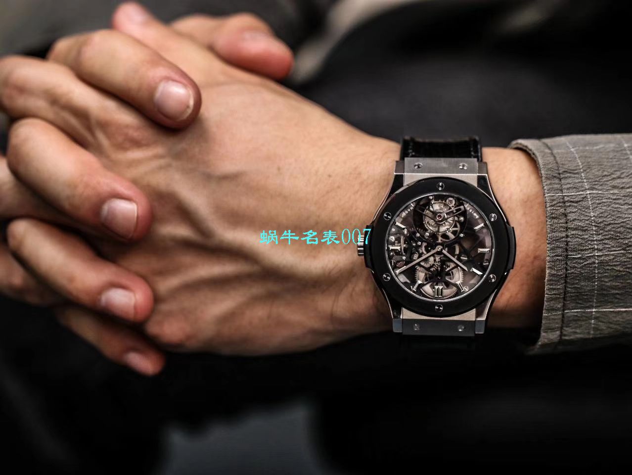 JB Factory  hublot 经典融合 Tourbillon  Replica Copy 表505 OX 0180 LR 0904，505.OX.0180.LR.1904，505.OX.0180.LR，505.TX.0170.LR wrist watches  / YUB077
