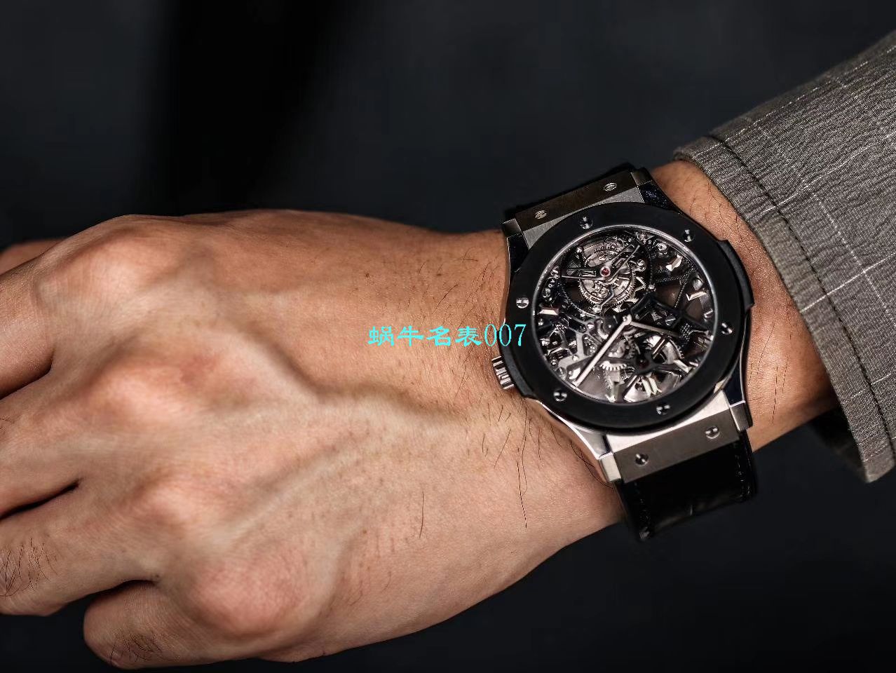JB Factory  hublot 经典融合 Tourbillon  Replica Copy 表505 OX 0180 LR 0904，505.OX.0180.LR.1904，505.OX.0180.LR，505.TX.0170.LR wrist watches  / YUB077
