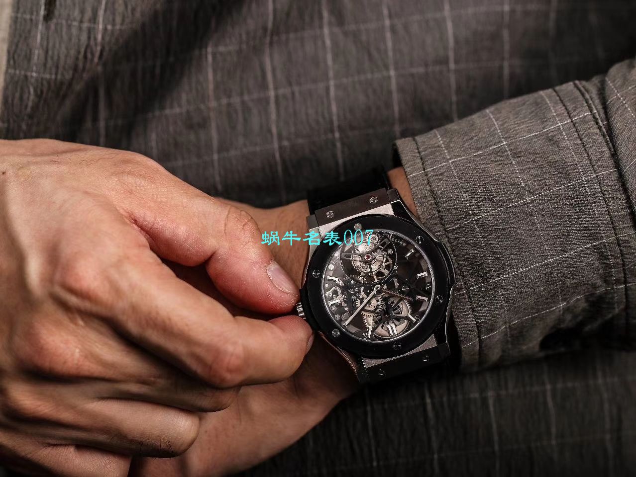 JB Factory  hublot 经典融合 Tourbillon  Replica Copy 表505 OX 0180 LR 0904，505.OX.0180.LR.1904，505.OX.0180.LR，505.TX.0170.LR wrist watches  / YUB077