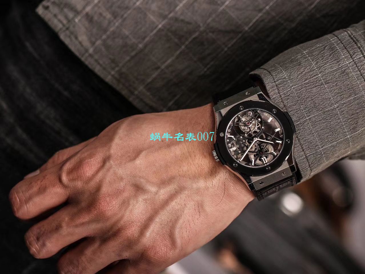 JB Factory  hublot 经典融合 Tourbillon  Replica Copy 表505 OX 0180 LR 0904，505.OX.0180.LR.1904，505.OX.0180.LR，505.TX.0170.LR wrist watches  / YUB077