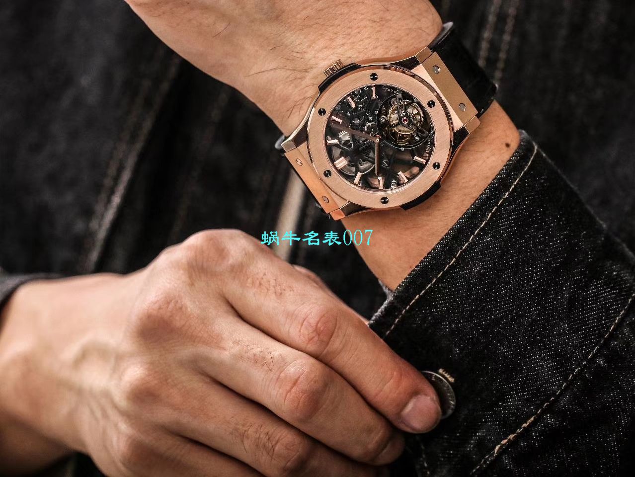 JB Factory  hublot 经典融合 Tourbillon  Replica Copy 表505 OX 0180 LR 0904，505.OX.0180.LR.1904，505.OX.0180.LR，505.TX.0170.LR wrist watches  / YUB077