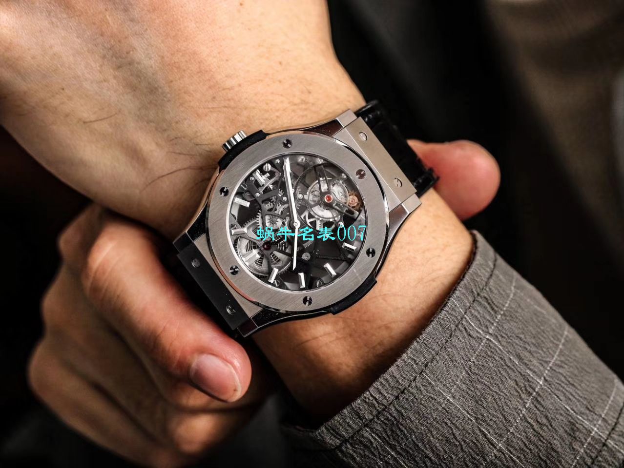 JB Factory  hublot 经典融合 Tourbillon  Replica Copy 表505 OX 0180 LR 0904，505.OX.0180.LR.1904，505.OX.0180.LR，505.TX.0170.LR wrist watches  / YUB077