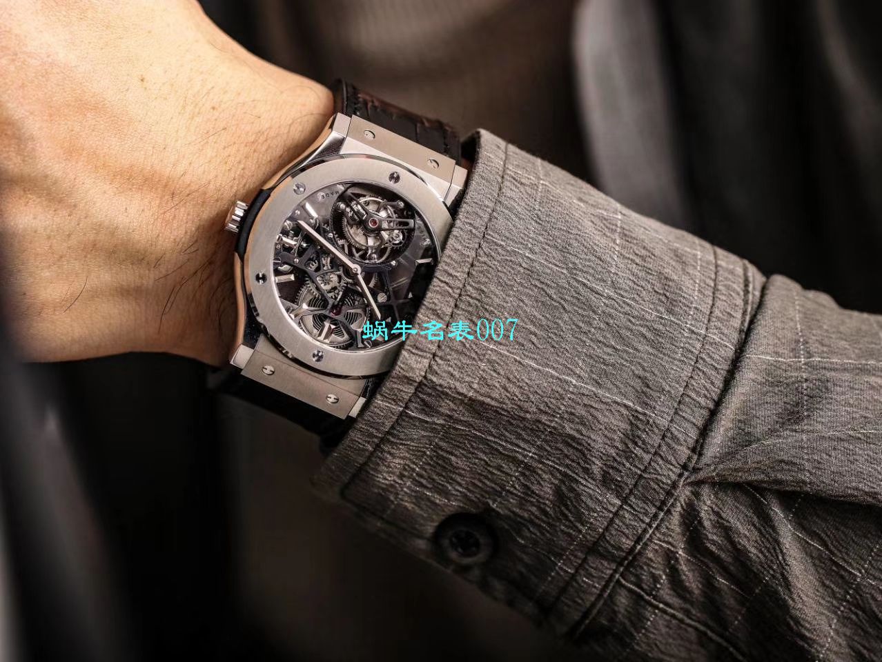 JB Factory  hublot 经典融合 Tourbillon  Replica Copy 表505 OX 0180 LR 0904，505.OX.0180.LR.1904，505.OX.0180.LR，505.TX.0170.LR wrist watches  / YUB077
