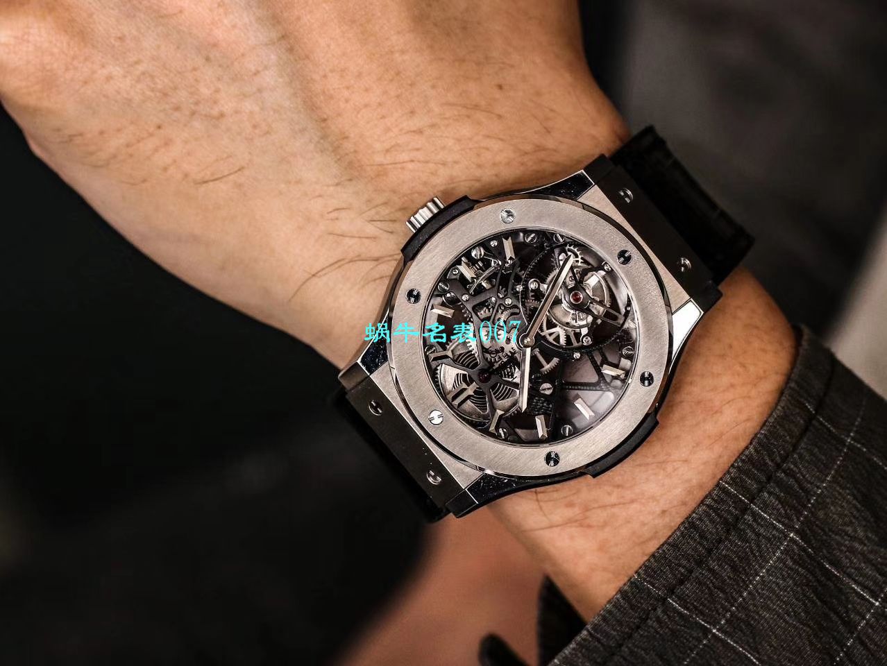 JB Factory  hublot 经典融合 Tourbillon  Replica Copy 表505 OX 0180 LR 0904，505.OX.0180.LR.1904，505.OX.0180.LR，505.TX.0170.LR wrist watches  / YUB077