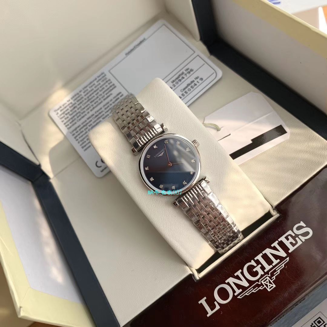 真钻原单 Longines 优雅女表L4.209.4.97.6，L4.209.4.87.6，L4.209.1.97.7 wrist watches  / L162