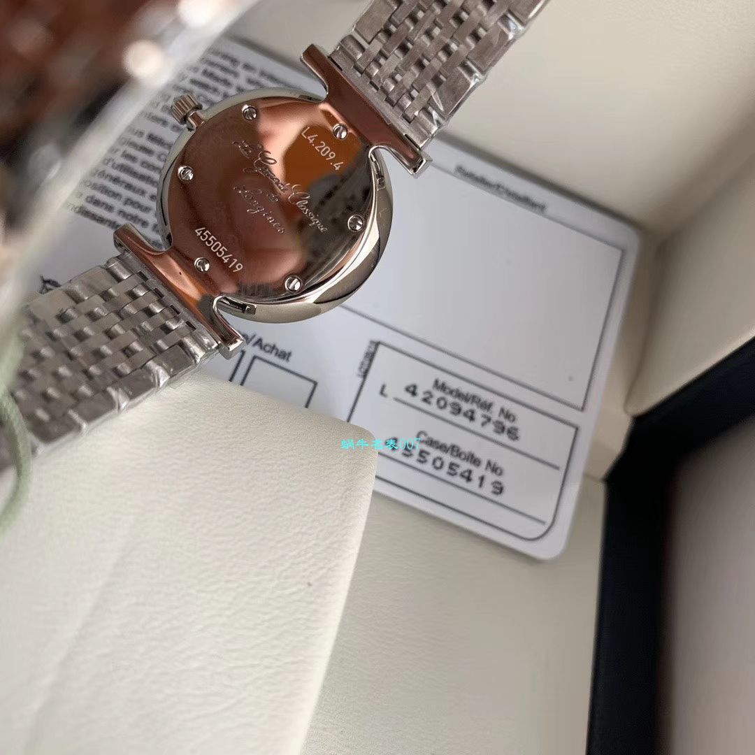 真钻原单 Longines 优雅女表L4.209.4.97.6，L4.209.4.87.6，L4.209.1.97.7 wrist watches  / L162