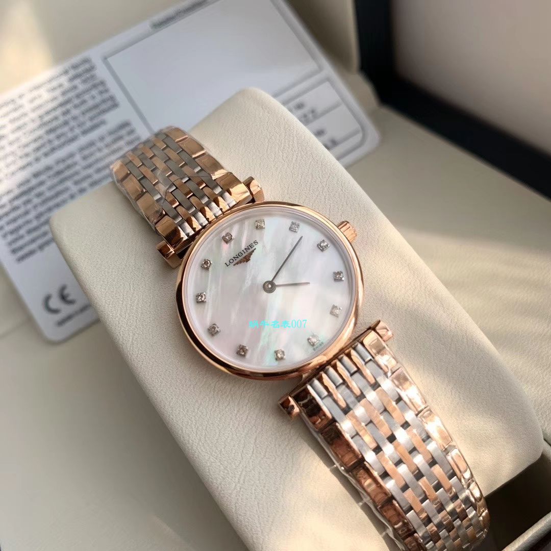 真钻原单 Longines 优雅女表L4.209.4.97.6，L4.209.4.87.6，L4.209.1.97.7 wrist watches  / L162