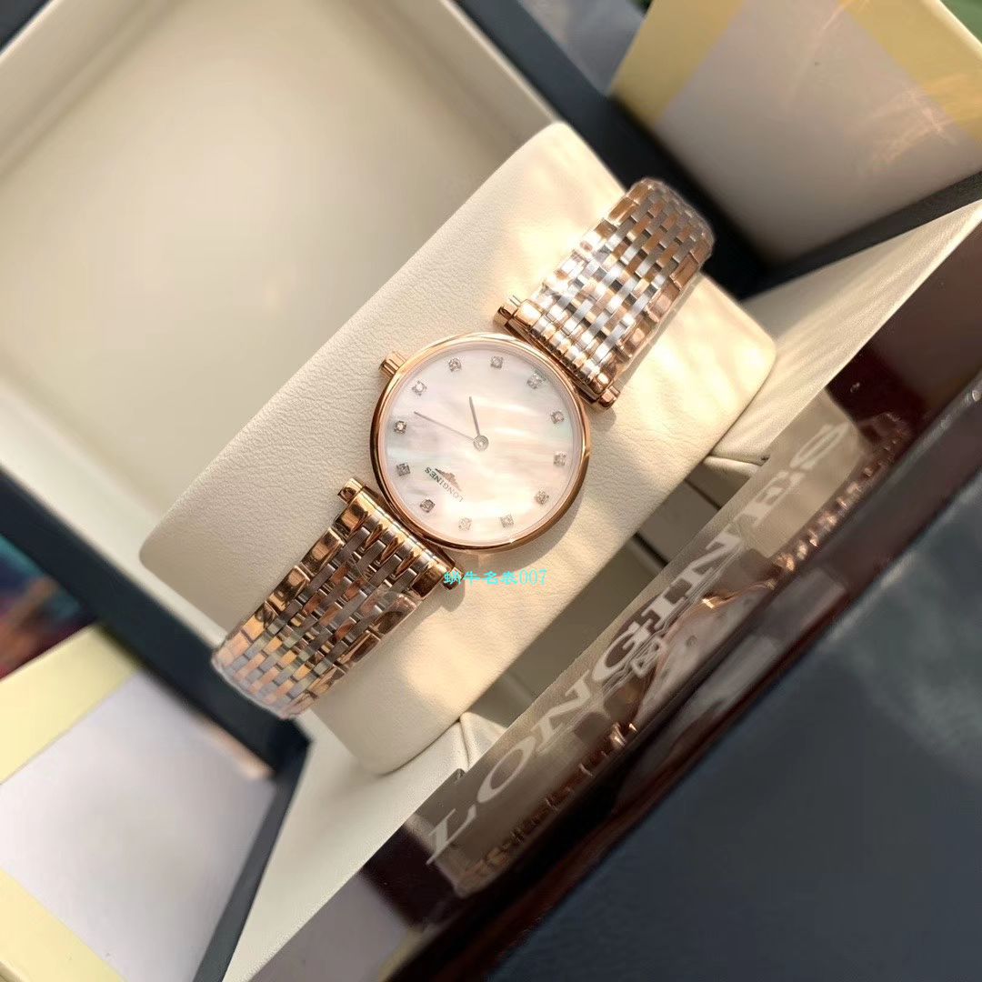 真钻原单 Longines 优雅女表L4.209.4.97.6，L4.209.4.87.6，L4.209.1.97.7 wrist watches  / L162