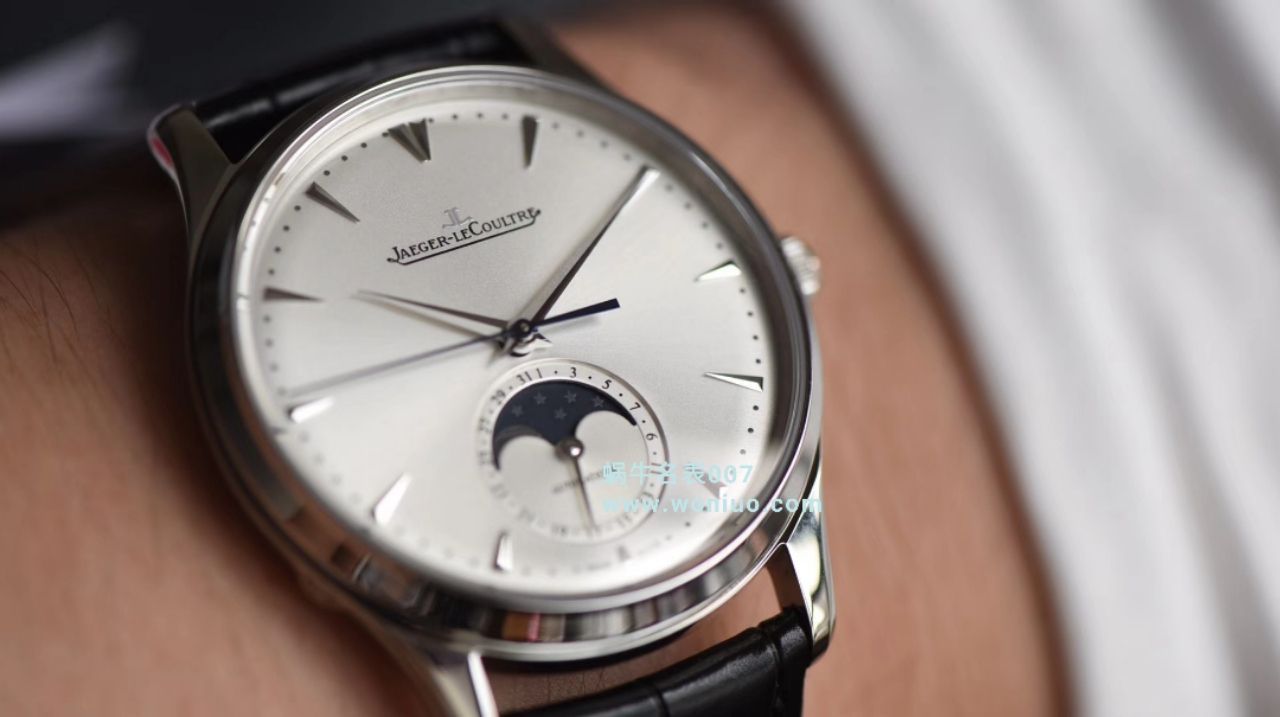  Video analysis ZF Factory 官网 Replica Copy  Jaeger-LeCoultre 月相大师系列Q1362520，136255J，1368420，1368470 wrist watches  / JJ124ZF