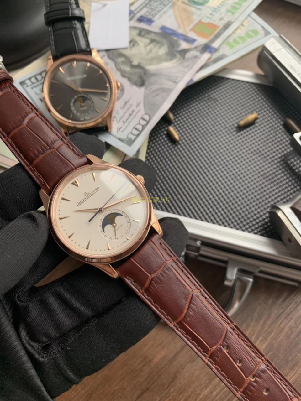  Video analysis ZF Factory 官网 Replica Copy  Jaeger-LeCoultre 月相大师系列Q1362520，136255J，1368420，1368470 wrist watches  / JJ124ZF