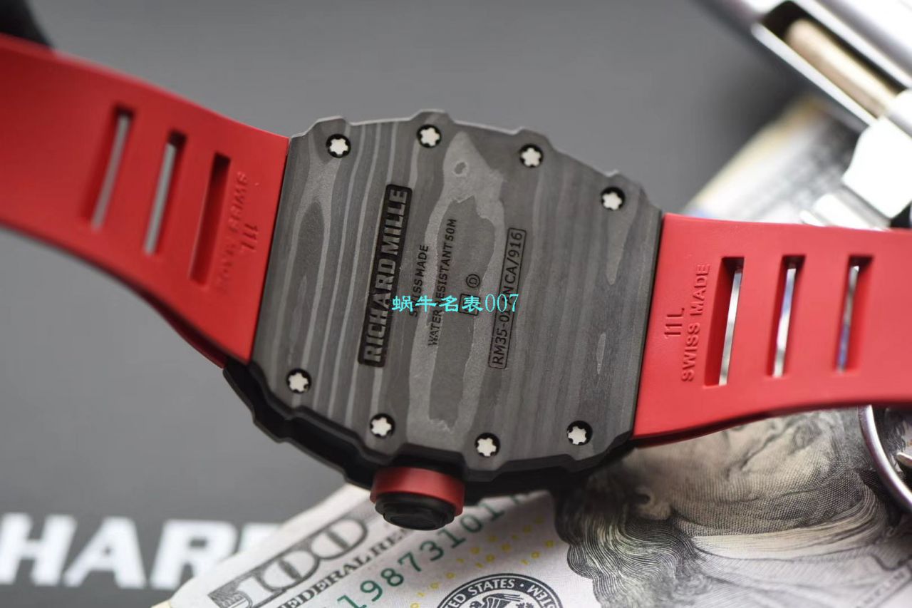 KV Factory V3升级版本 High quality  Replica RICHARD MILLE RICHARD MILLE RM 35-01男士 Watches  / KV03501V303