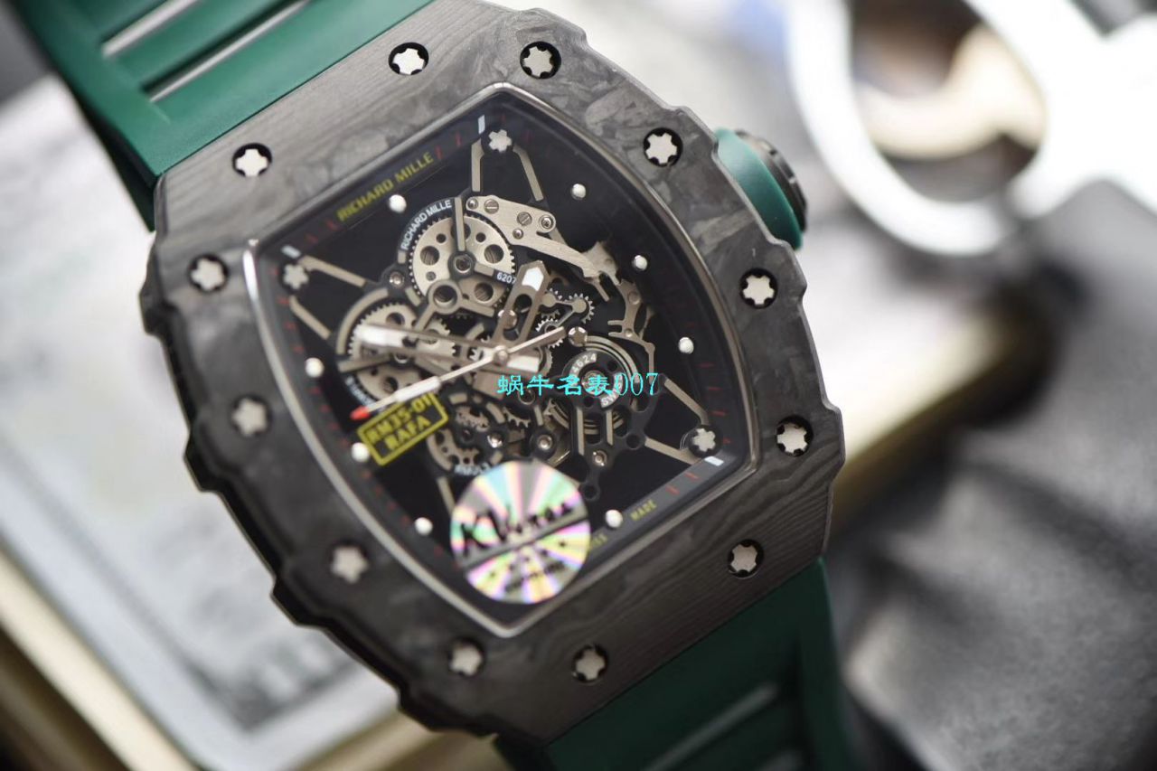 KV Factory V3升级版本 High quality  Replica RICHARD MILLE RICHARD MILLE RM 35-01男士 Watches  / KV03501V303