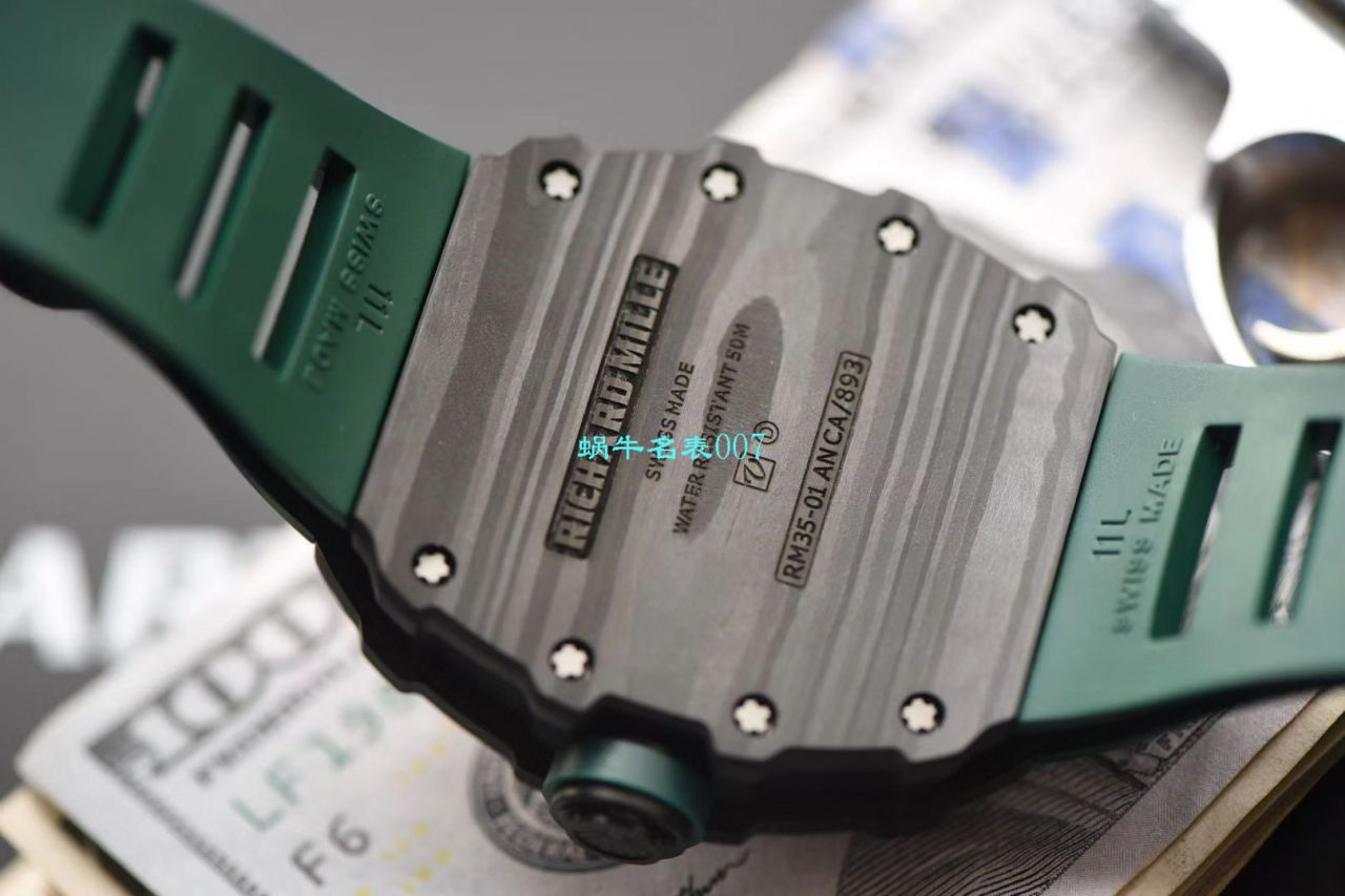 KV Factory V3升级版本 High quality  Replica RICHARD MILLE RICHARD MILLE RM 35-01男士 Watches  / KV03501V303