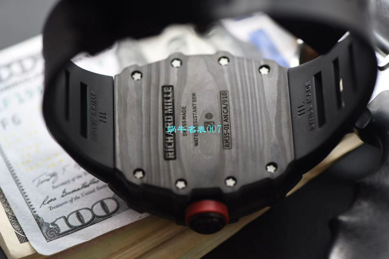 KV Factory V3升级版本 High quality  Replica RICHARD MILLE RICHARD MILLE RM 35-01男士 Watches  / KV03501V303