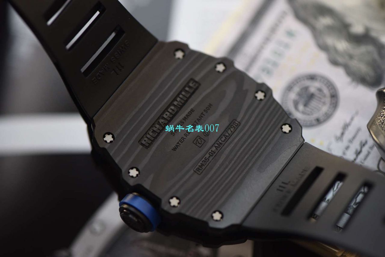KV Factory V3升级版本 High quality  Replica RICHARD MILLE RICHARD MILLE RM 35-01男士 Watches  / KV03501V303