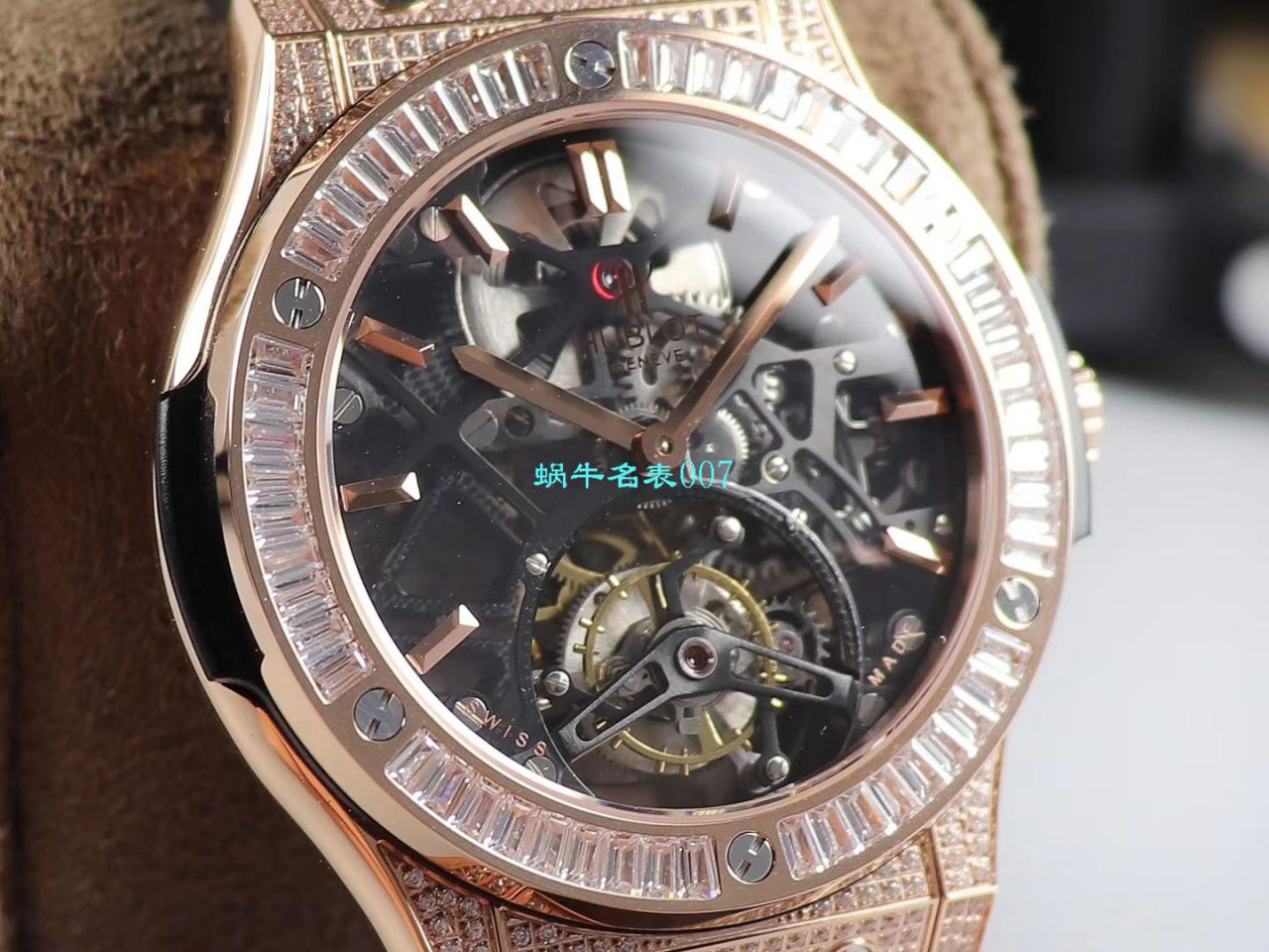 JB Factory  hublot 经典融合 Tourbillon  Replica Copy 表505 OX 0180 LR 0904，505.OX.0180.LR.1904，505.OX.0180.LR，505.TX.0170.LR wrist watches  / YUB077