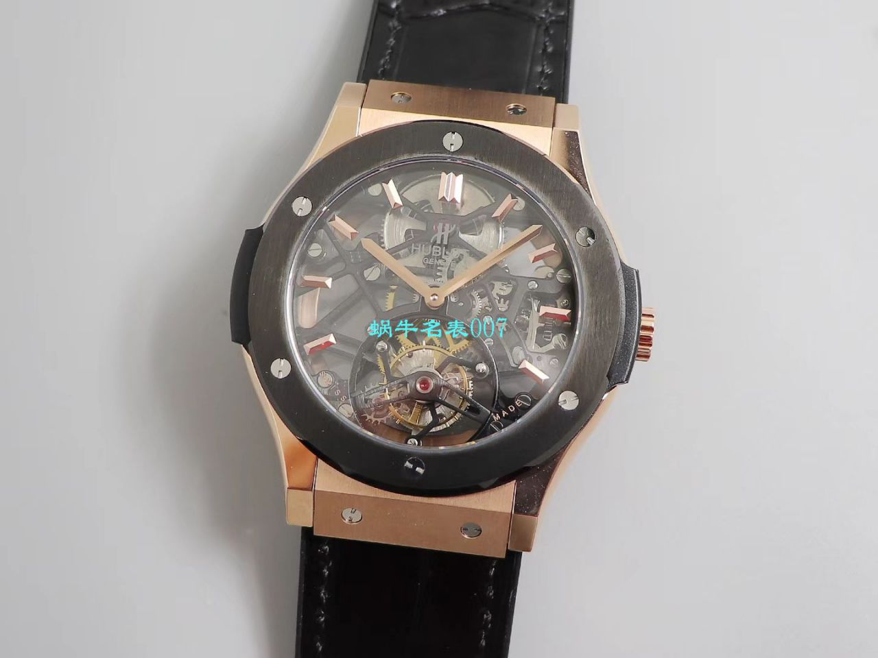 JB Factory  hublot 经典融合 Tourbillon  Replica Copy 表505 OX 0180 LR 0904，505.OX.0180.LR.1904，505.OX.0180.LR，505.TX.0170.LR wrist watches  / YUB077