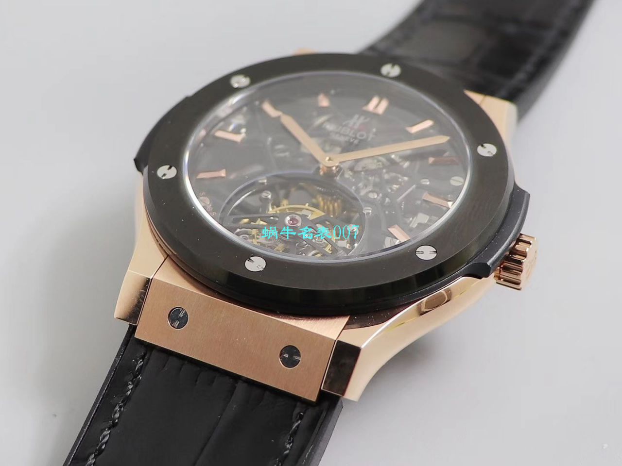 JB Factory  hublot 经典融合 Tourbillon  Replica Copy 表505 OX 0180 LR 0904，505.OX.0180.LR.1904，505.OX.0180.LR，505.TX.0170.LR wrist watches  / YUB077