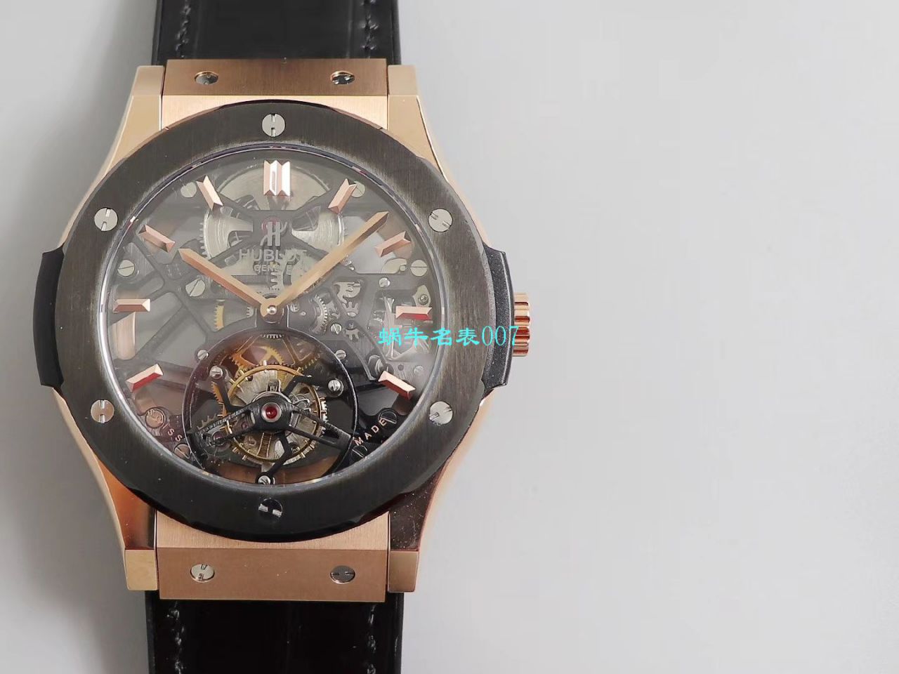 JB Factory  hublot 经典融合 Tourbillon  Replica Copy 表505 OX 0180 LR 0904，505.OX.0180.LR.1904，505.OX.0180.LR，505.TX.0170.LR wrist watches  / YUB077