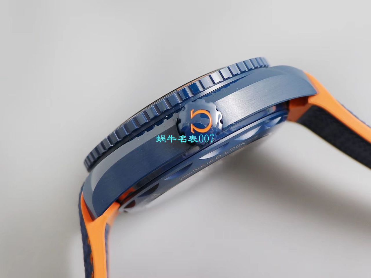 VS Factory 碧海之蓝OMEGA Seamaster GMT海洋宇宙45.5毫米 top  Replica Copy 215.92.46.22.03.001 wrist watches  / M669