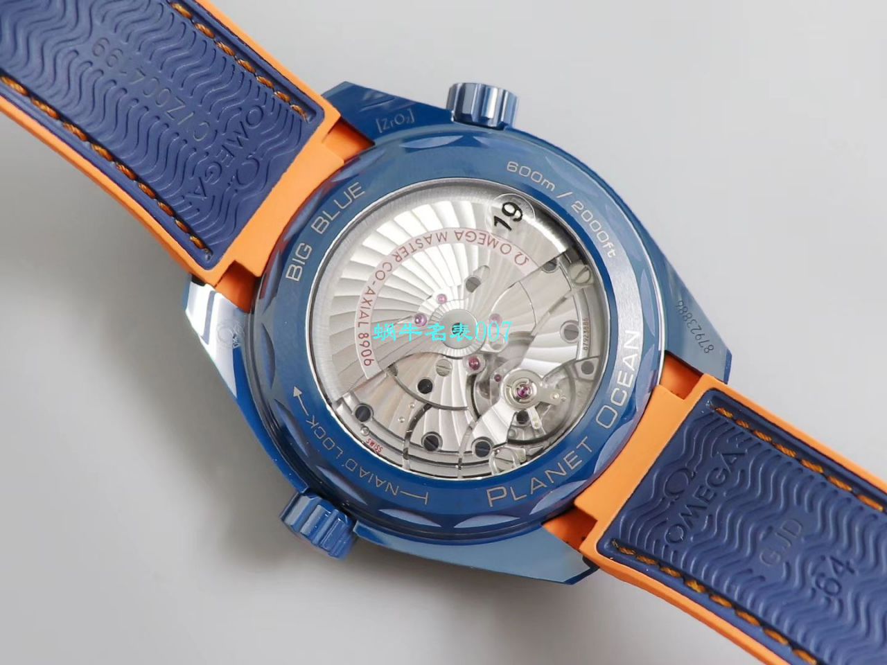 VS Factory 碧海之蓝OMEGA Seamaster GMT海洋宇宙45.5毫米 top  Replica Copy 215.92.46.22.03.001 wrist watches  / M669