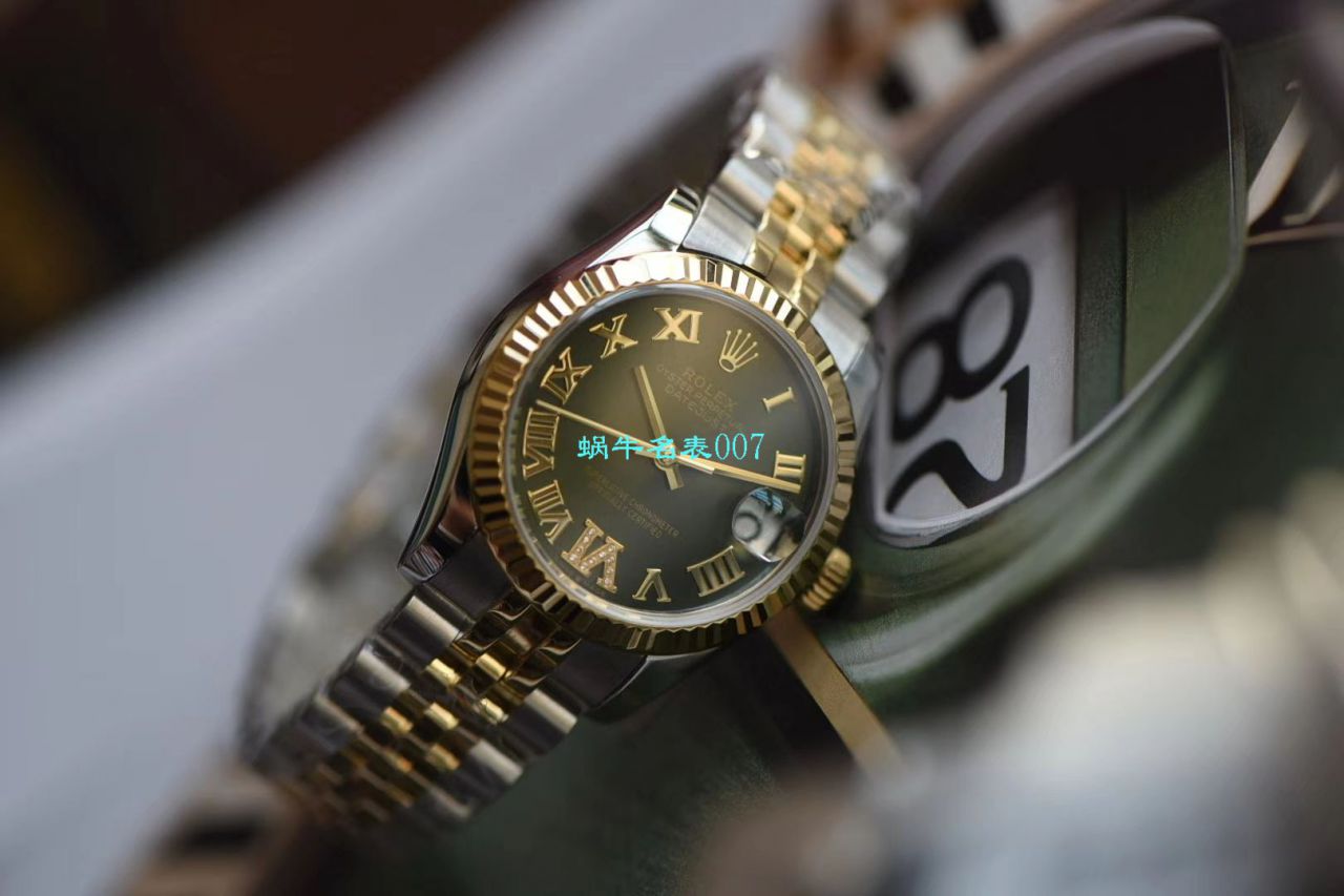 台湾 Factory  High quality  Replica  Rolex   Datejust 31毫米女装m278273-0016 wrist watches  / R529