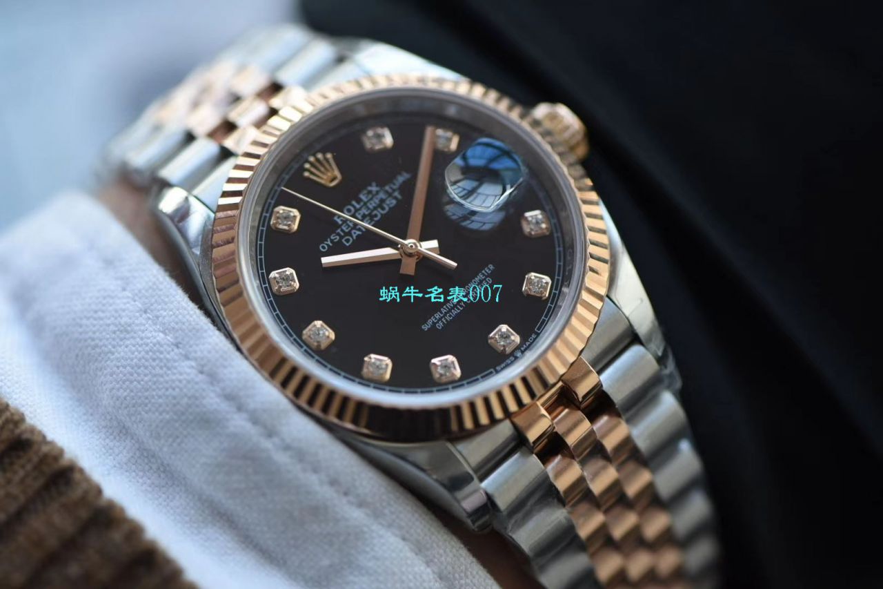 台湾EW Factory  Perfect  Replica  Rolex   Datejust 36毫米系列m126231-0019 wrist watches  / R532