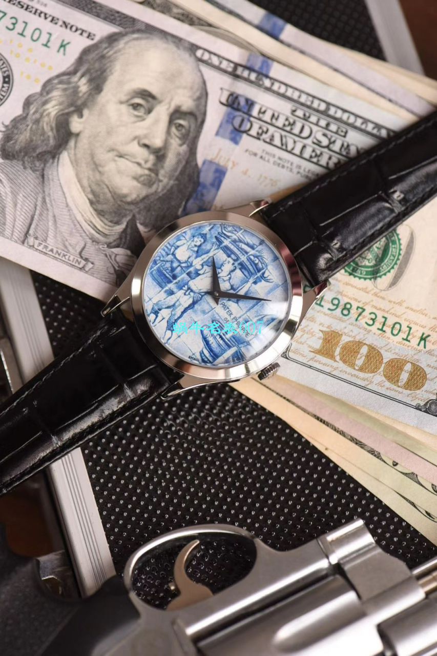 FL Factory  top  Replica Copy  Watches 真珐琅 PATEK PHILIPPE 古典表系列5089G-061一天的收货 wrist watches  / BD268