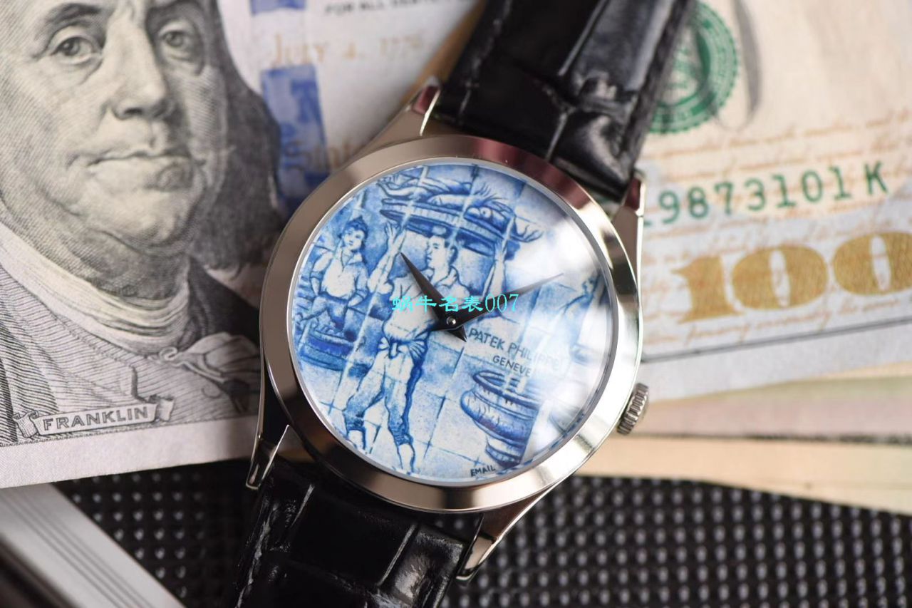 FL Factory  top  Replica Copy  Watches 真珐琅 PATEK PHILIPPE 古典表系列5089G-061一天的收货 wrist watches  / BD268