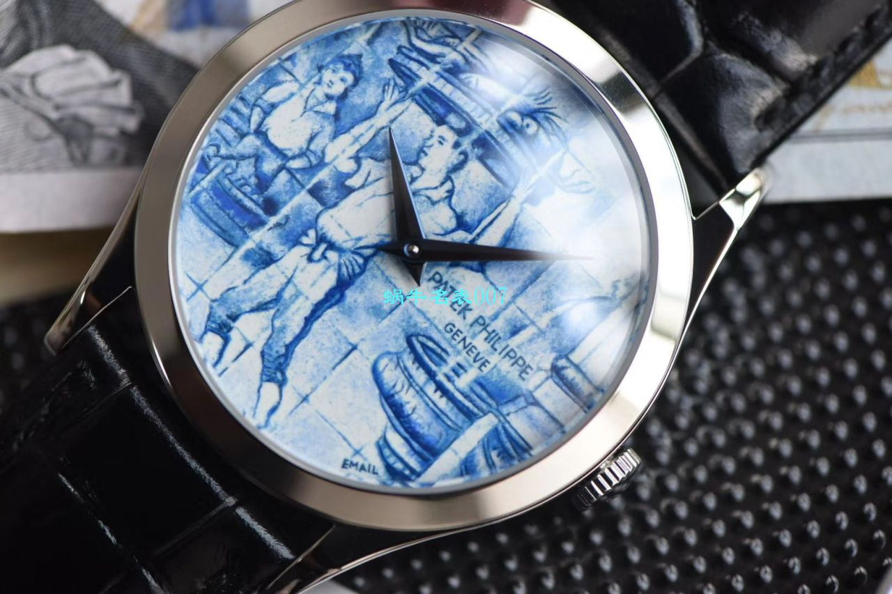 FL Factory  top  Replica Copy  Watches 真珐琅 PATEK PHILIPPE 古典表系列5089G-061一天的收货 wrist watches  / BD268