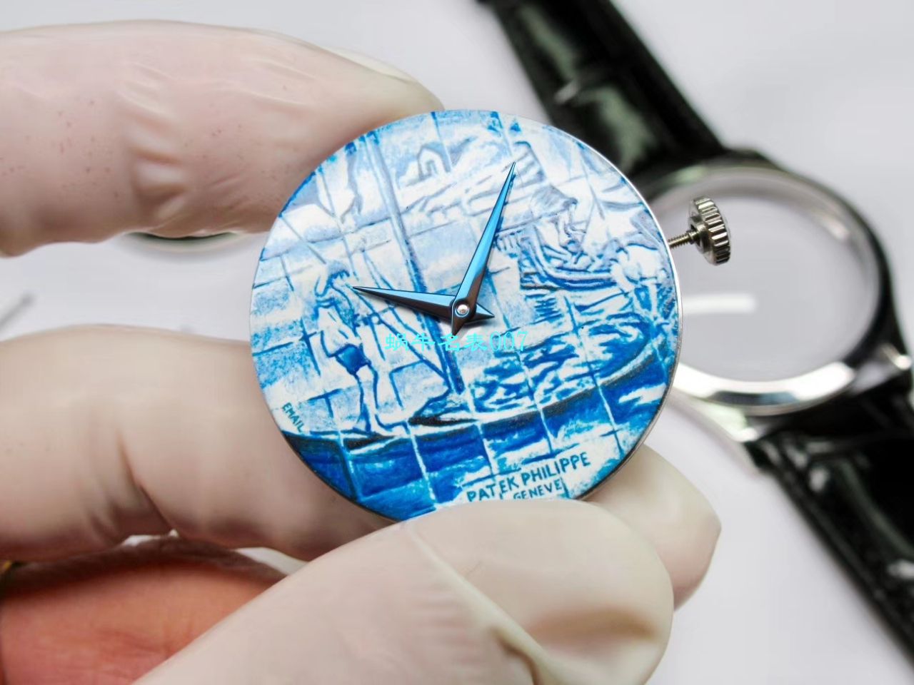 FL Factory  top  Replica Copy  Watches 真珐琅 PATEK PHILIPPE 古典表系列5089G-061一天的收货 wrist watches  / BD268