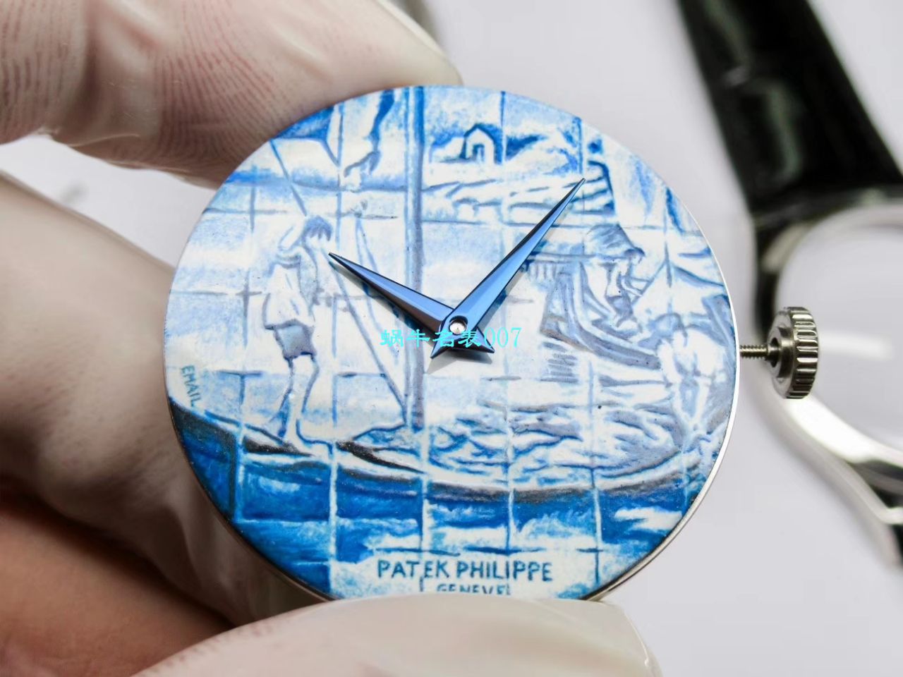 FL Factory  High quality  Replica Watches  PATEK PHILIPPE 古典表系列5089G-062太加斯河上垂钓 wrist watches  / BD267