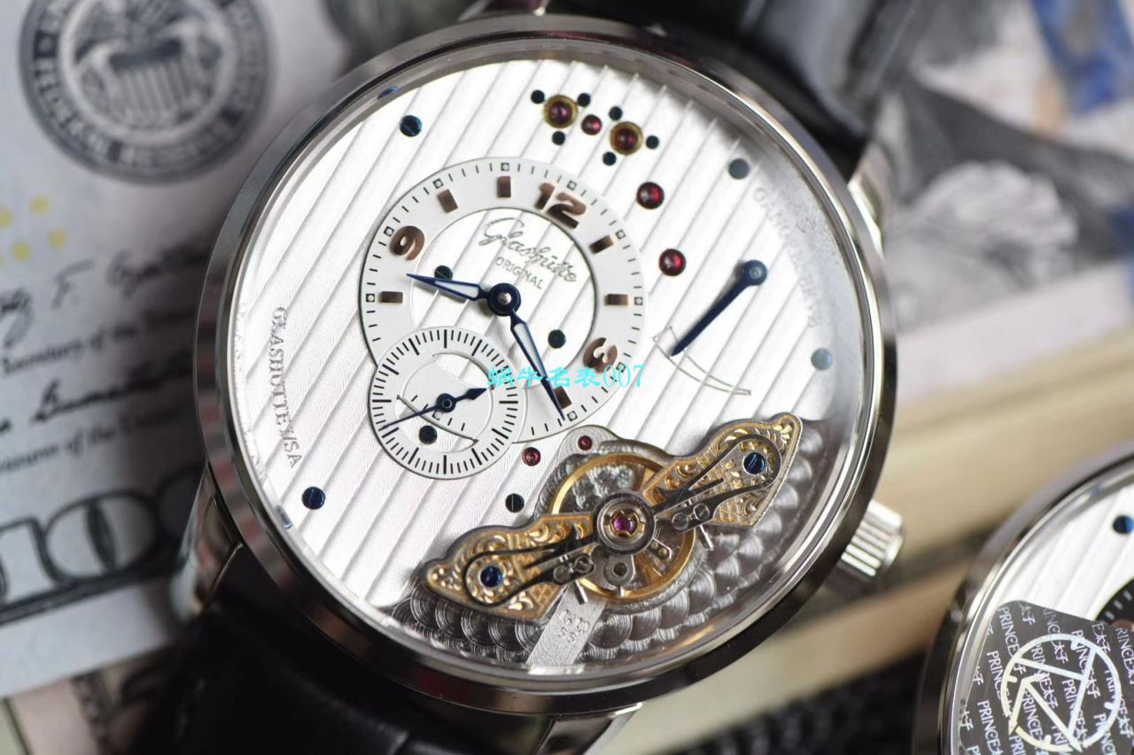 【TZ Factory  High quality  Replica Watches 】glashuette original原创偏心系列1-91-02-02-02-30 wrist watches  / GLA059