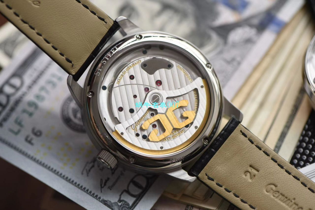【TZ Factory  High quality  Replica Watches 】glashuette original原创偏心系列1-91-02-02-02-30 wrist watches  / GLA059