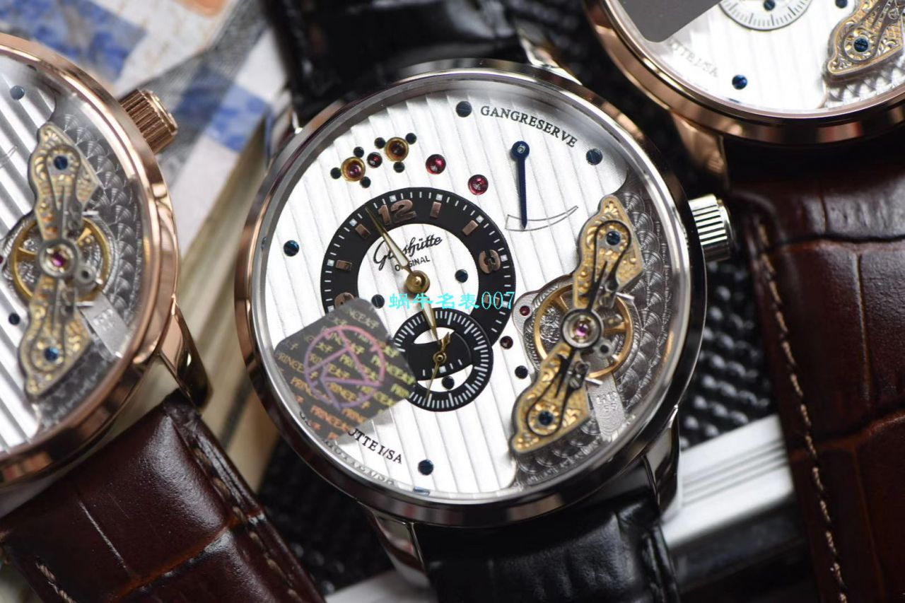 【TZ Factory  top  Replica Watches 】glashuette original原创偏心系列1-66-06-04-22-05 wrist watches  / GLA060