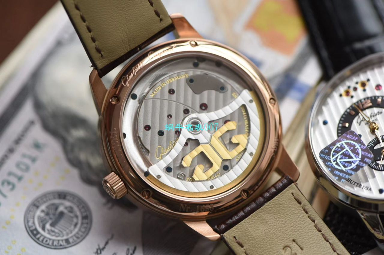 【TZ Factory  High quality  Replica Watches 】glashuette original原创偏心系列1-91-02-02-02-30 wrist watches  / GLA059